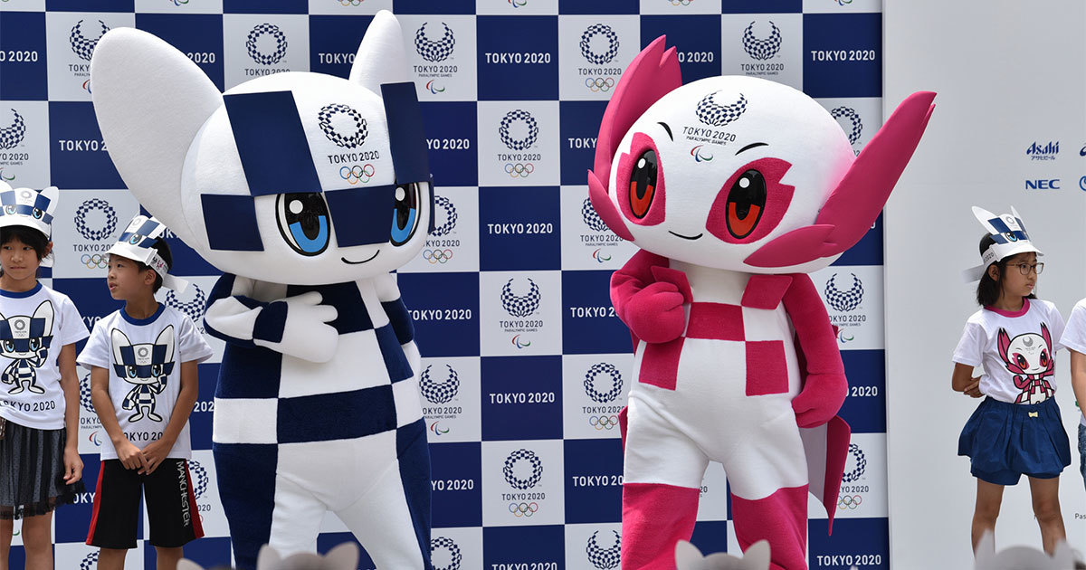 東京2020マスコット 「ミライトワ」「ソメイティ」デビュー！