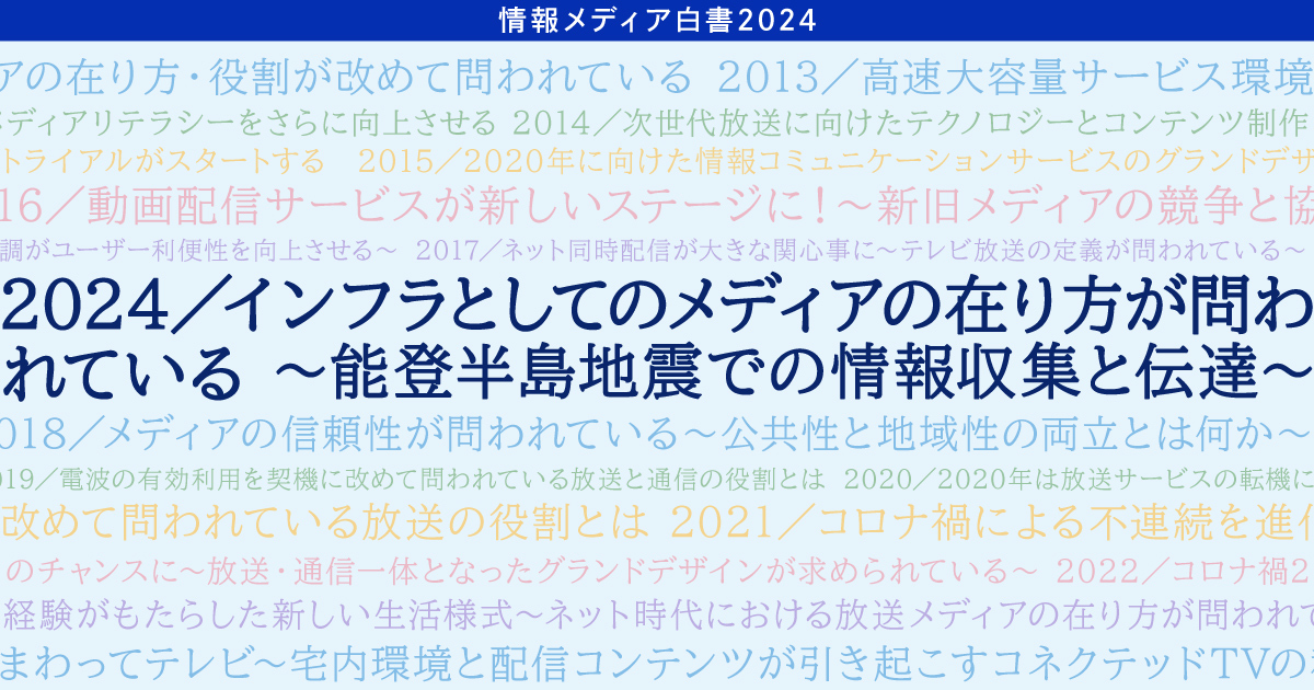 【最新版】情報メディア白書2024 株式会社電通】「情報メディア白書2024」購入申込ページ