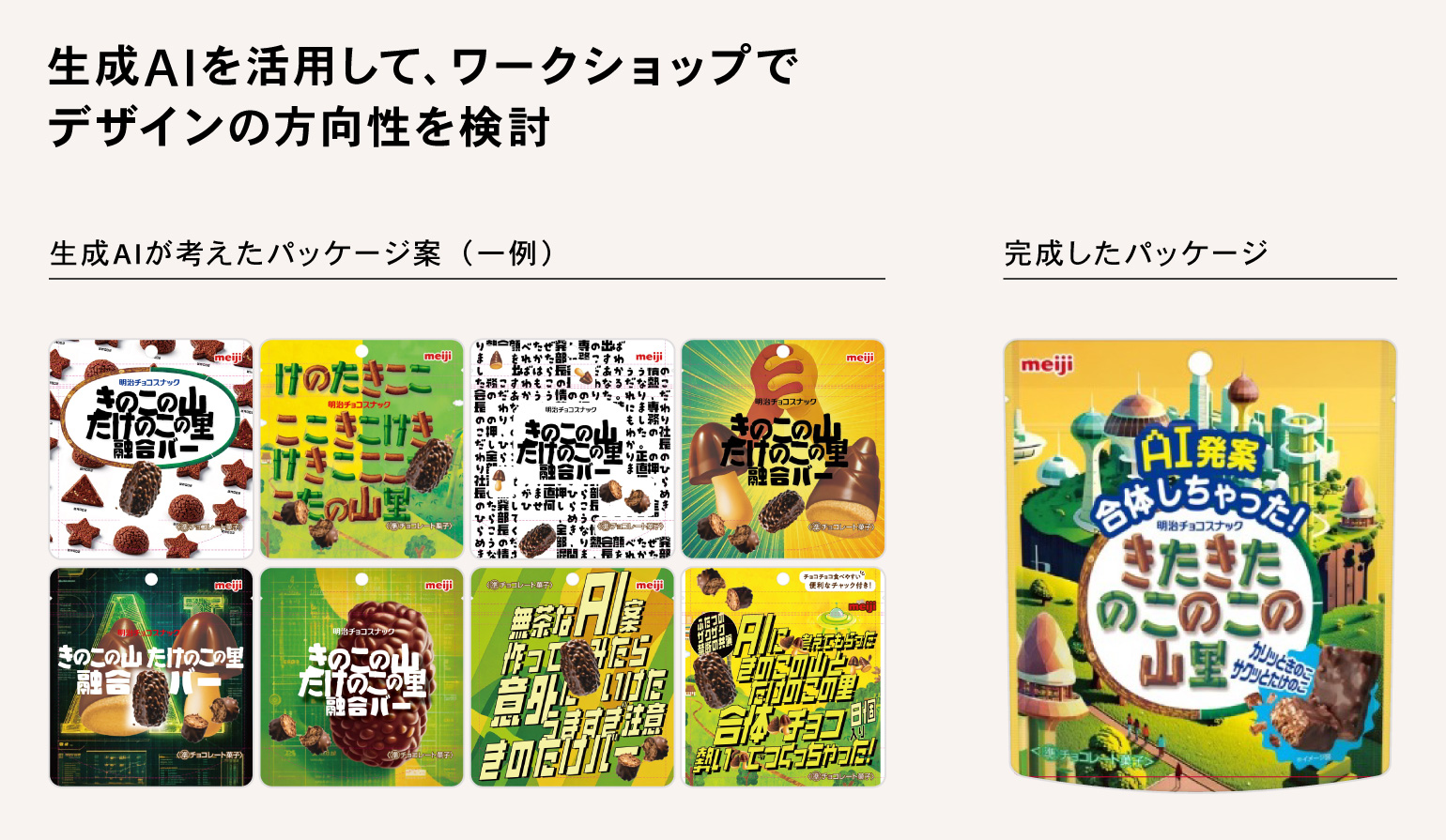 きのこの山50周年