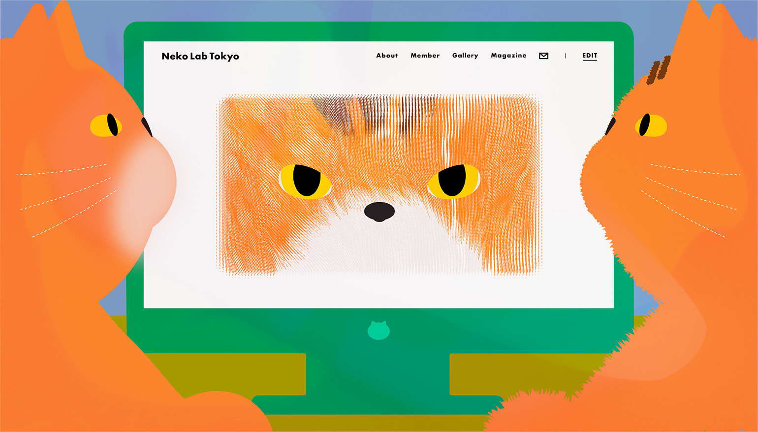 ﾈｺﾁｬﾝエディター」を作ってみた。〜瞳孔から毛並みまで、自分だけの猫